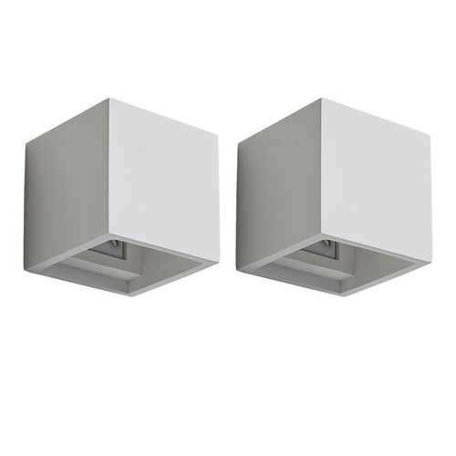 Set modern plaster wall - set,