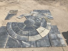 CLEARANCE  Incomplete 2.5m squared off limestone paving circle kit  (REF 337)