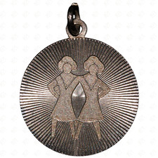 Vintage .835 Silver Two Ladies