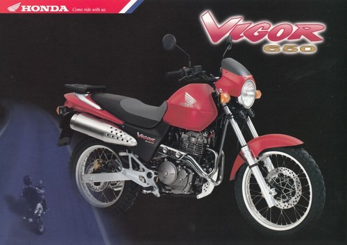 Honda vigor 650 brochure - vigor, +