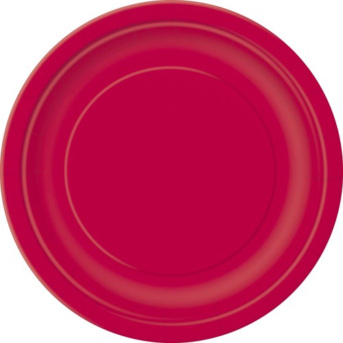 Red party decorations - red, bunting