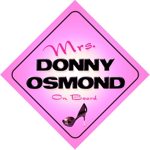 Mrs donny osmond board baby - mrs, on