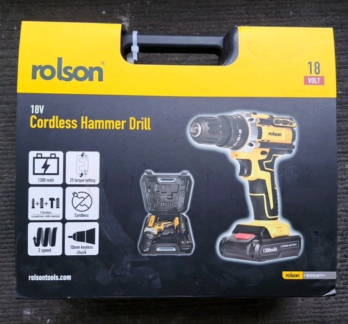 Rolson 18v cordless hammer - rolson,