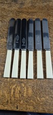 6 Vintage Harrison Fisher Table Knives  just under 23cm