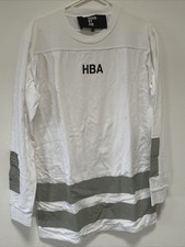 hba White Long Sleeve T Shirt