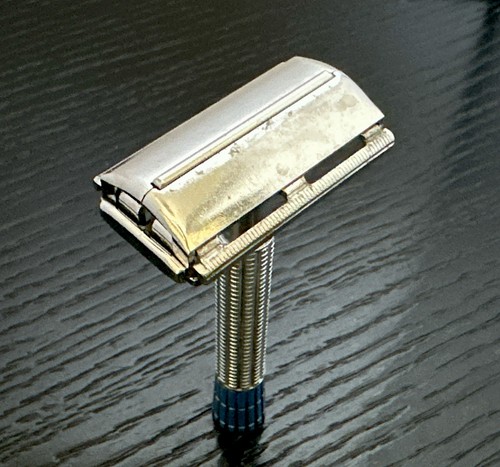 Vintage gillette blue tip - gillette,