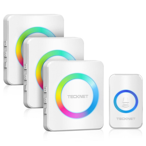 Tecknet wireless door chime - door,