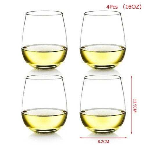 4pcs shatterproof plastic - 2/4pcs,