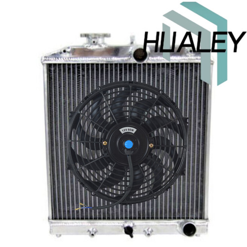 Aluminum radiator fan - radiator+fan, for
