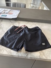 Men’s Authentic Burberry Black Swim Shorts size large Brand New £649 RRP