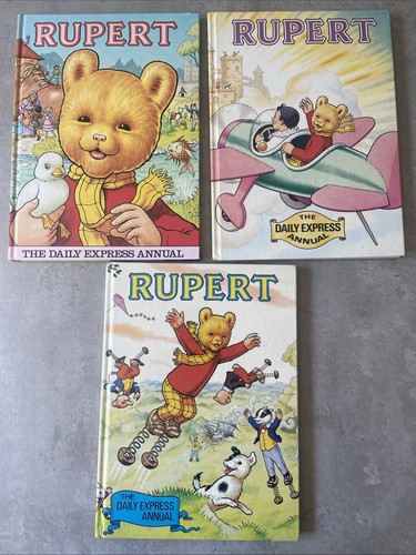 Rupert the bear annuals - 3,