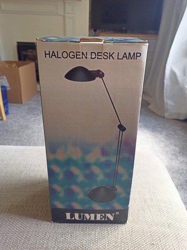 Bnib vintage halogen desk lamp - bnib,