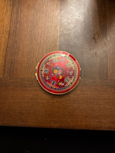 Vintage stratton red enamel - vintage,