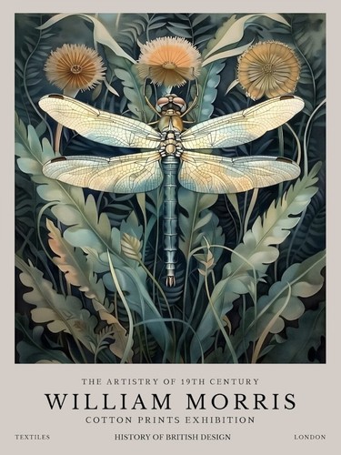 Large size william morris - size,