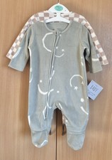 2 Pack Baby Boys Zip Fastening