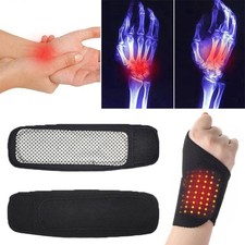 Self-Heating Wrist Band for Pain Relief & Warmth - Breathable Elastic Sports Sup