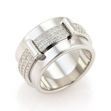 Asprey Keria 18k White Gold &