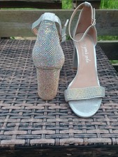 New Look Womens Silver Heels