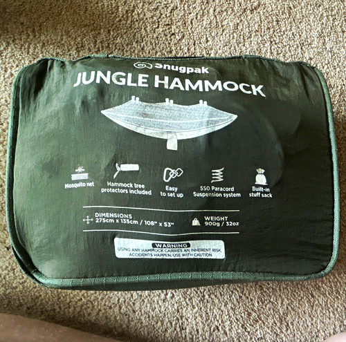 Snugpak jungle camping hammock - camping,