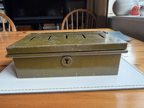 1950s metal household budget - 1950s,