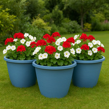 Amman Planter 10" Winter Grey