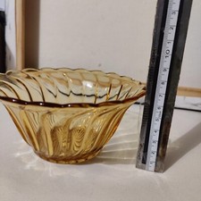 Vintage Bagley Amber Brown