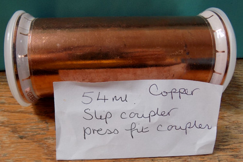 Geberit copper gas slip - gas,