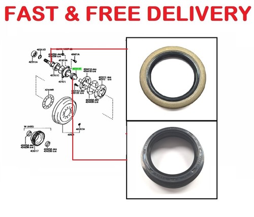 Rear wheel bearing - rear, inner