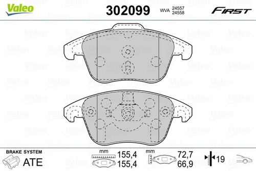 Valeo 302099 brake - 302099,