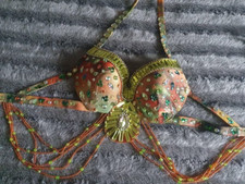 Bellydance oriental Professional Costume bra and belt