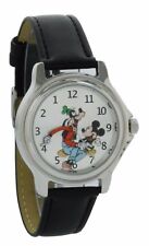 Vintage style backward ticking watch Goofy And Mickey Mouse Molded Hand watch 