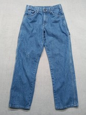 Dickies Jeans Men's Size 30 Blue Carpenter Straight 31"L 100% Cotton  Mid rise