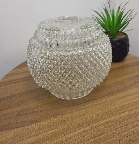 Vintage glass light shade - vintage,