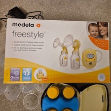 Medela Freestyle Flex Double Electric Breast Pump With Extra Assessories