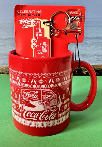 Coca cola christmas mug and - cola,