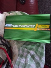 EDECOA Power Inverter 2000W 4000W DC 24V to AC 240V Converter HGV Lorry Truck