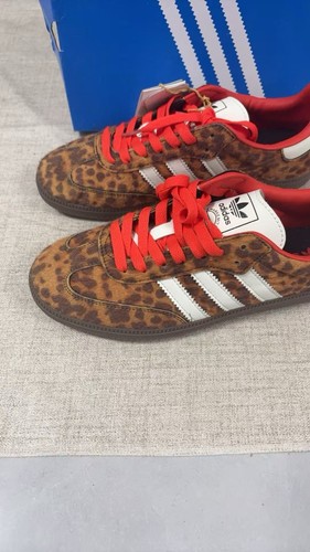 Adidas samba leopard print - adidas,