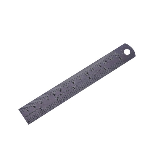 Stainless steel ruler - steel,