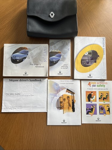 Renault megane owners handbook - megane,