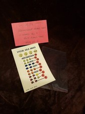 REPLACEMENT MILLS  3-5 GOLD AWARD CARD FOR ANTIQUE SLOT MACHINE #26-AC-2