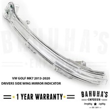 VW Golf MK7 2013-2020 Door Wing Mirror Indicator Light Right Drivers Side