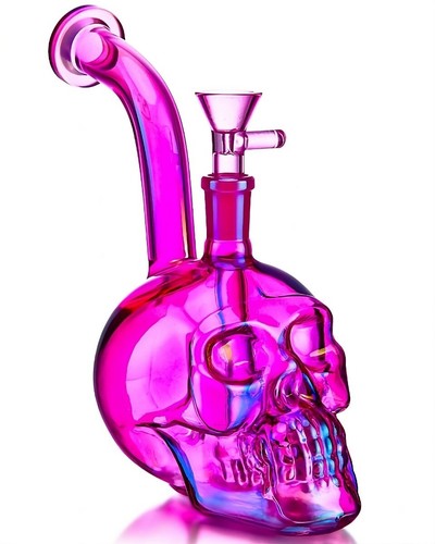 Monster bong skull - bong, glass