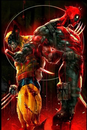 Wolverine deadpool art - wolverine,