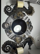 Handcrafted Seahorse Metal
