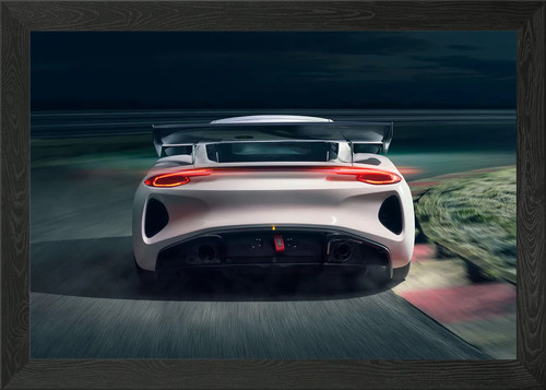 Lotus emira gt4 framed wall - emira,