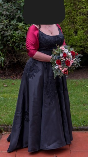 Morilee black wedding dress - black,