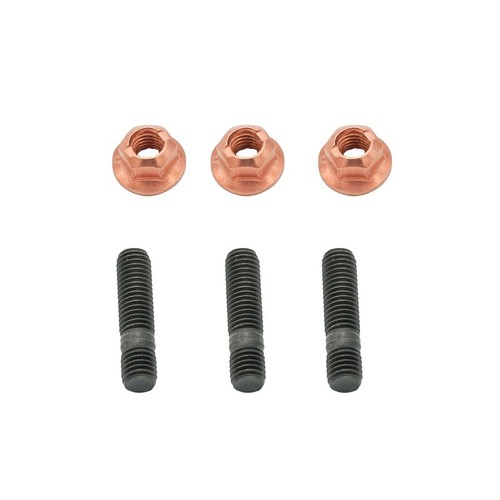 Copper nut stud exhaust - nut,