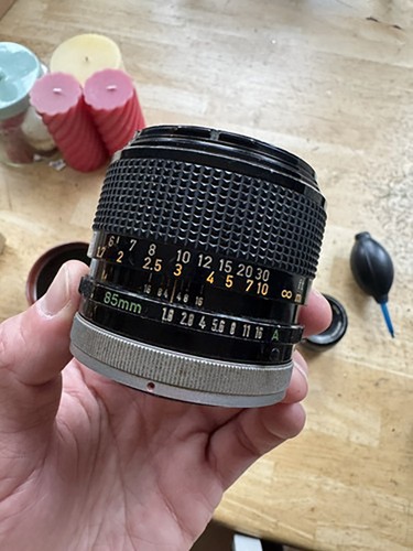 Canon 85mm 8 - canon, prime