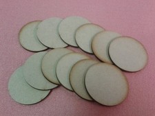 Pack of 10 Laser Cut 3 or 4mm