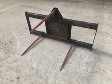 Bale Spike ✅Straw Bales✅Big Squares, 3 Spikes, Multiple Bales At Once, Loader